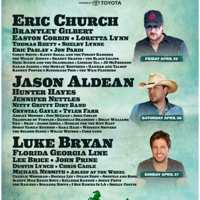 Stagecoach Lineup 2014
