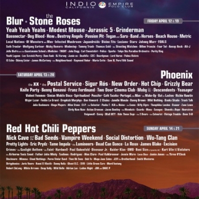 Coachella Lineup 2013