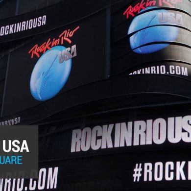 Rock In Rio USA Launch - Times Square 9/26/14 - Executive Producer