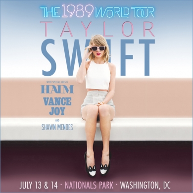 Taylor Swift 1989 Tour - Nationals Park, Washington, DC